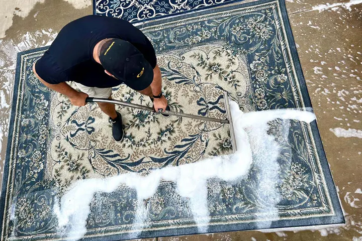 Persian rug cleaning