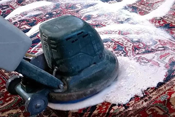 Wool rug cleaning